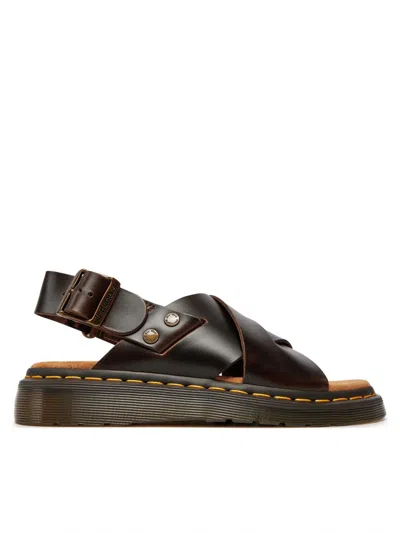 Dr. Martens Sandals Man  31577375 Zane Dark Brown