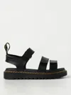 Dr. Martens' Dr. Martens Boys Black Kids Klaire Chunky-strap Leather Sandals 6-10 Years In Black