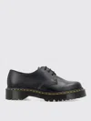 Dr. Martens Black Leather Oxfords And Derbies In Schwarz