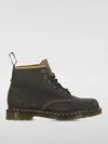 Dr. Martens' Polacco 1460 In Pelle Ingrassata In Grün