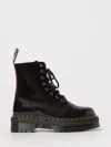 Dr. Martens Boots  Woman Color Burgundy In Burgundy