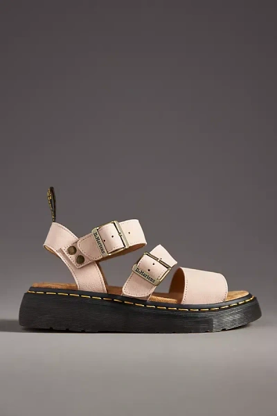 Dr. Martens' Damen Clarissa Ii Pisa Leder Plateau Riemensandalen In Pink
