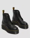 Dr. Martens Sinclair 22564001 Boots Womens Black Nappa Leather Platform Gal998 In Multi