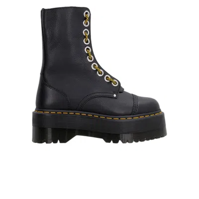 Pre-owned Dr. Martens Sinclair Hi Max Pebbled Boot 'black' | Men's Size 4