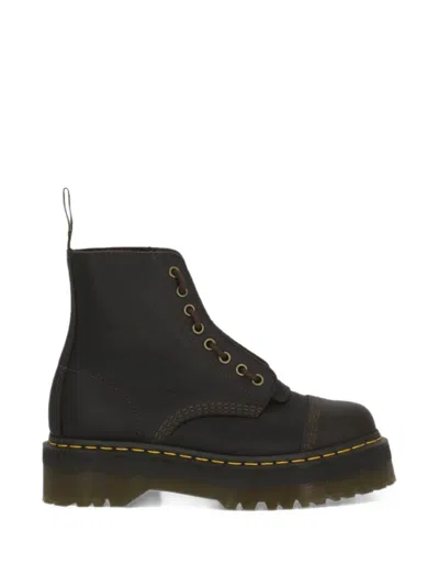 Dr. Martens Sinclair Platform Ankle Boots In Black
