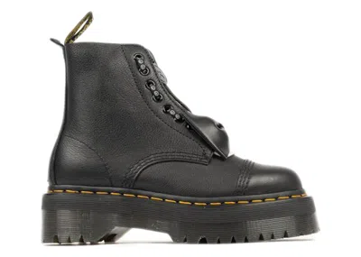 Pre-owned Dr. Martens' Sinclair Platform Boot Lazy Oaf (women's) Sneakers In Black/pisa