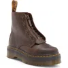 Dr. Martens' Dr. Martens Sinclair Platform Bootie In Brown