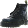 Dr. Martens' Sinclair Womens Patent R Mid-calf Boots In Purple