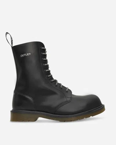 Dr. Martens Slam Jam 1490  Outlier  Steel Toe Boots In Black