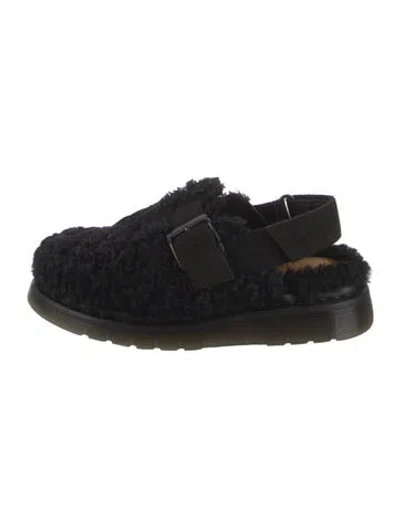 Pre-owned Dr. Martens Slingback Flats W/ Tags In Black