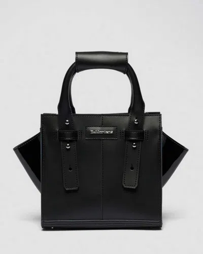 Dr. Martens Small Leather Tote Bag In Black