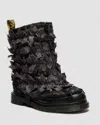 Dr. Martens Smooth Leather 1460 Babylon Camo Boots In Black