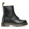 Dr. Martens' 1460 Combat Boots In Black Leather In Black