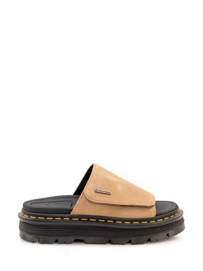 Dr. Martens Stylish Zebzag Strap Sandals In Brown