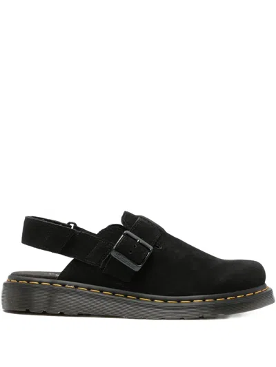 Dr. Martens' Suede Flat Mules