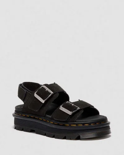 Dr. Martens' Suède Zebzag Wildleder Sandalen