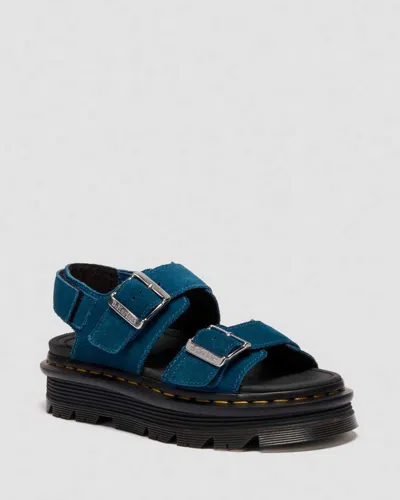 Dr. Martens' Suède Zebzag Wildleder Sandalen