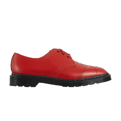Pre-owned Dr. Martens Supreme X 1461 'spiderweb - Red'