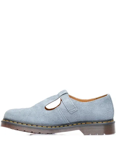 Dr. Martens' T-bar Loafers In Blue