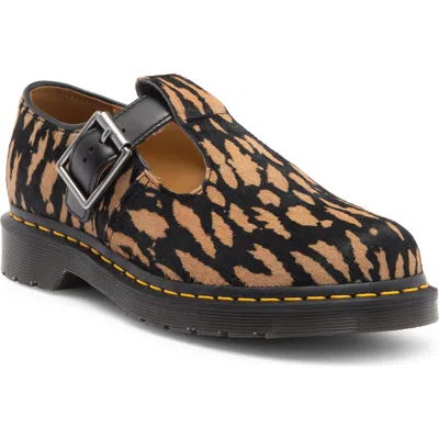 Dr. Martens' Dr. Martens T-bar Shoe In Black/camel