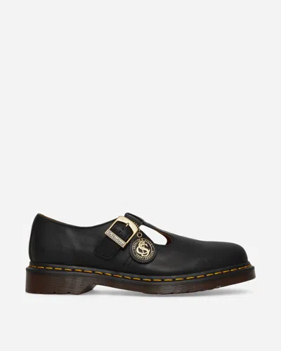 Dr. Martens Herren T-bar Regency Leder Mary Jane Schuhe In Schwarz