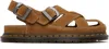 Dr. Martens' Tan Archive Fisherman Suede Sandals
