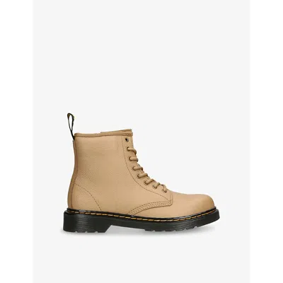 Dr. Martens' Tan Kids' 1460 Soft Leather Ankle Boots Eur 31 / 12.5 Uk