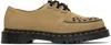 Dr. Martens Tan Ramsey Savannah Suede Derbys In Brown