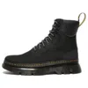 Dr. Martens' Dr. Martens Tarik Utility Boots 'carbon Black Yellow'