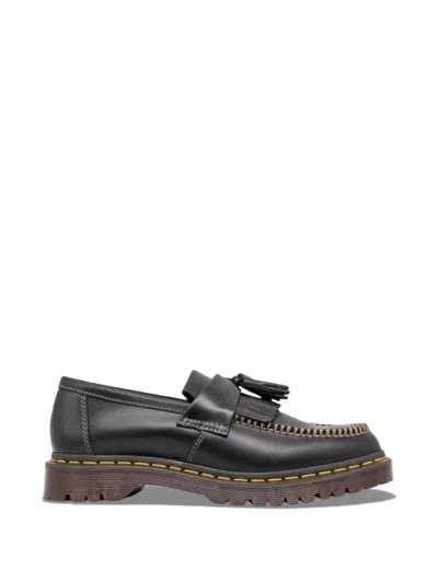 Dr. Martens Tassel Leather Sandals In Black