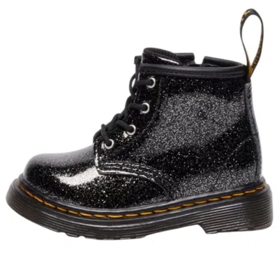 Dr. Martens (td)  1460 Glitter Patent Leather Boots 'black'