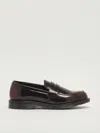 Dr. Martens Temara Arcadia Leather Loafers In Red