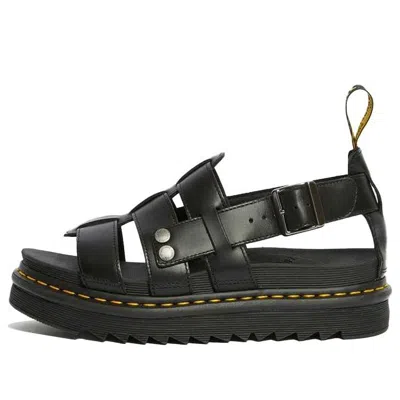 Dr. Martens' Dr. Martens Terry Leather Black Sandals