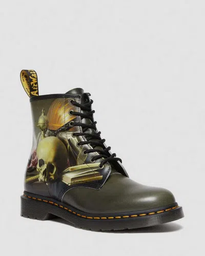 Dr. Martens' The National Gallery 1460 Harmen Steenwyck Leather Boots In Multi,black