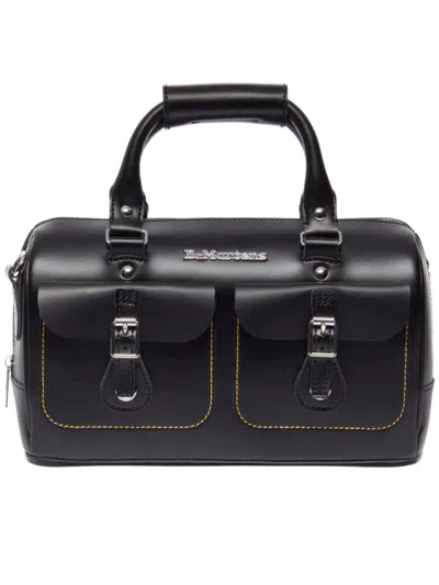 Dr. Martens Buckle-detail Tote Bag In Black