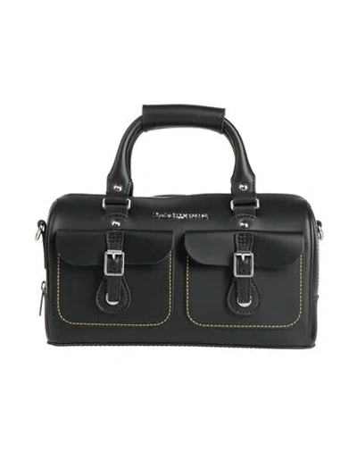 Dr. Martens Top Handle Bag Kiev+smooth Woman Handbag Black Size - Cow Leather