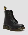 Dr. Martens Tronchetto E Stivaletto Donna  23863001 - 1460 Pascal Frnt Zip Black In Black