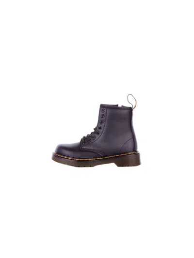 Dr. Martens Kids'  Unisex Junior Boots 15382001 Black 1460 J Black In Blue
