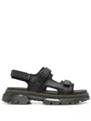 Dr. Martens' Dr. Martens Forster Poly Webbing Sandals In Nero
