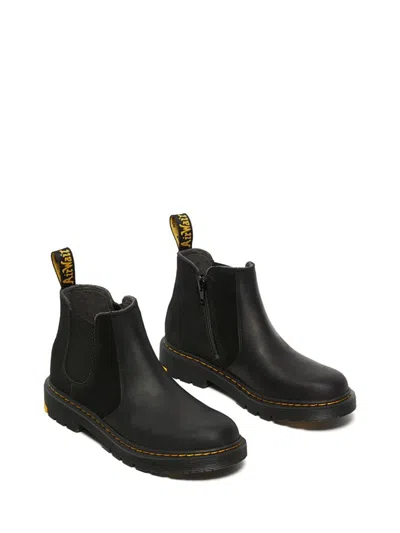 Dr. Martens Unisex Suede Chelsea Boots In Black