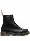 Dr. Martens' Dr. Martens 1460 Military Boots In Black Felix Rub Off