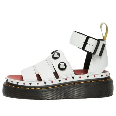 Dr. Martens Vegan Clarissa 2 Quad Betty Boop In White