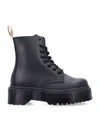 Dr. Martens Jadon Vegan Ii Mono Platform Boots In Black