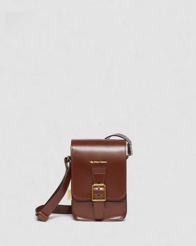 Dr. Martens' Vegan Norfolk Vertical Crossbody Bag In Bräunen/braun