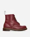 Dr. Martens' Vintage 1460 Leather Ankle Boots In Red