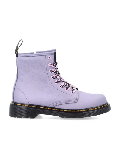 Dr. Martens' Kids' Dr. Martens 1460 Girls Infant Boots Colour: Lavender Frost, Size: 8 In Lavande