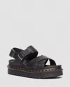 Dr. Martens Voss Ii Black Athena Sandal In Schwarz