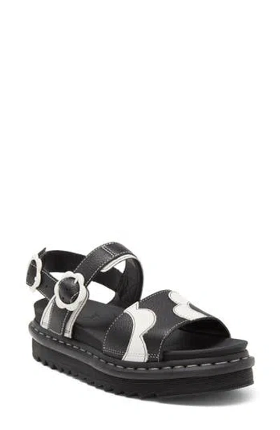 DR. MARTENS' DR. MARTENS VOSS MONO FLORAL SLINGBACK SANDAL