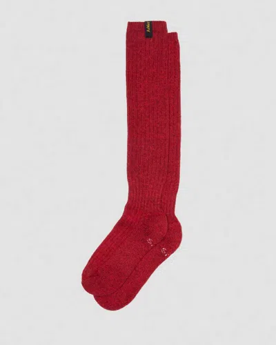 Dr. Martens Warmwair Organic Cotton Blend Socks In Red