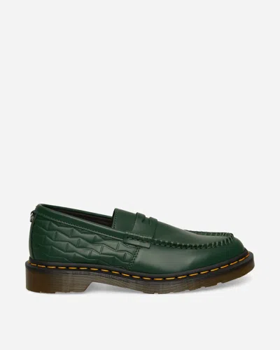 Dr. Martens Wasted Youth Penton Leather Loafers In Blue